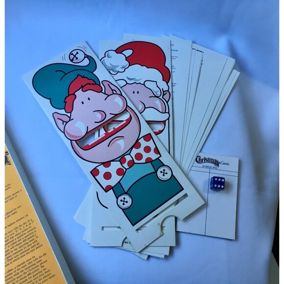 The Christmas Game Elf Industries Charade Board Game Parlor Family Party Game - Picture 5 of 5